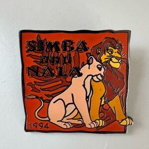 Disney The Lion King 1994 Simba and Nala Pin